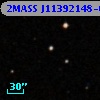 2MASS J11392148-0007556
