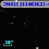 2MASS J11403632-0008510