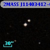 2MASS J11403412-0010343
