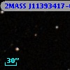 2MASS J11393417-0012474
