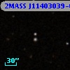 2MASS J11403039-0013088