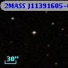 2MASS J11391605-0013576
