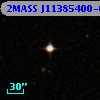 2MASS J11385400-0010346