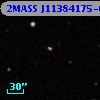 2MASS J11384175-0011444