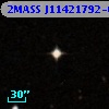 2MASS J11421792-0006235