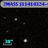 2MASS J11414324-0011021
