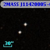2MASS J11420005-0011557