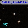 2MASS J11414289-0012060