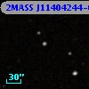 2MASS J11404244-0006254