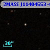 2MASS J11404553-0008408