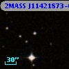 2MASS J11421873-0003235