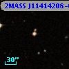 2MASS J11414208-0004249