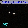 2MASS J11443529-0010066