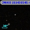 2MASS J11431545-0009577