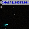 2MASS J11435894-0013237