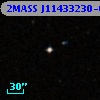 2MASS J11433230-0016420