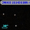 2MASS J11431108-0003194