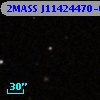 2MASS J11424470-0009520