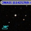 2MASS J11425789-0014555