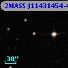 2MASS J11431454-0000179