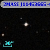 2MASS J11453665-0009037