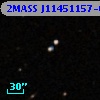 2MASS J11451157-0004395