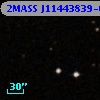 2MASS J11443839-0009203