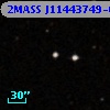 2MASS J11443749-0009593