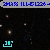 2MASS J11451228-0011276