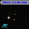 2MASS J11462360-0005366