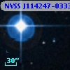 NVSS J114247-033303