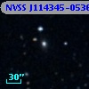 NVSS J114345-053634