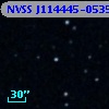 NVSS J114445-053525