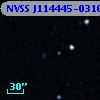 NVSS J114445-031026