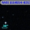 NVSS J114554-025350