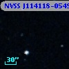 NVSS J114118-054922
