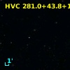 HVC 281.0+43.8+105