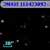 2MASS J11423092-3044497