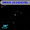 2MASS J11434295-3109050