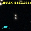 2MASX J11511331+4305281