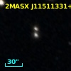 2MASX J11511331+4305171