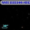 NVSS J115144+431225