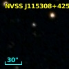 NVSS J115308+425451
