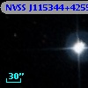 NVSS J115344+425508