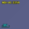 BD+41  2259