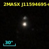 2MASX J11594695+4124597