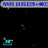 NVSS J115129+402301