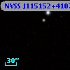 NVSS J115152+410744