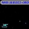 NVSS J115322+392833