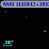 NVSS J115812+393331
